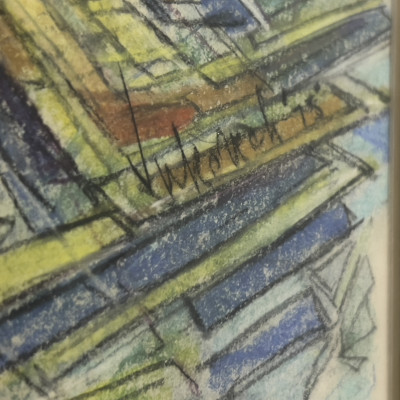 Unknown Artist - Untitled (Man with Books)