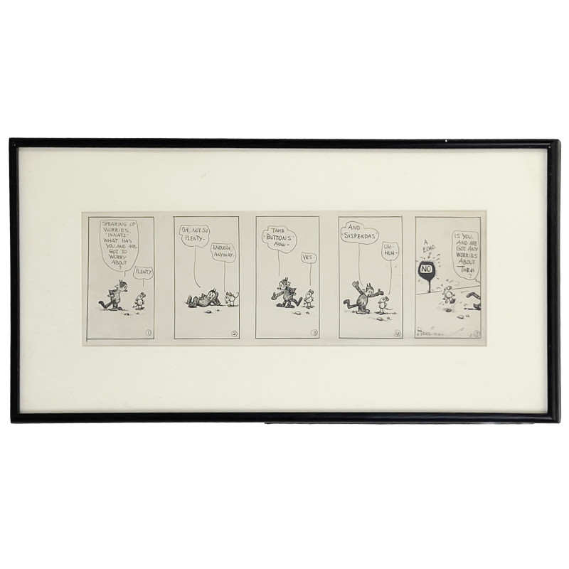 George Herriman - Krazy Kat Early Daily Comic Strip