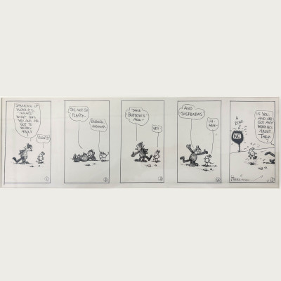 George Herriman - Krazy Kat Early Daily Comic Strip