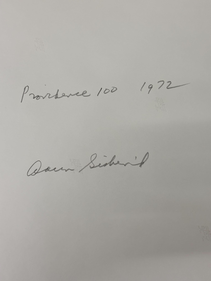 Aaron Siskind - Providence 100