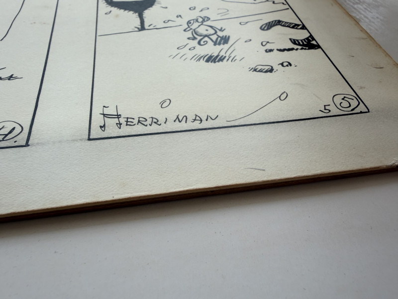 George Herriman - Krazy Kat Early Daily Comic Strip