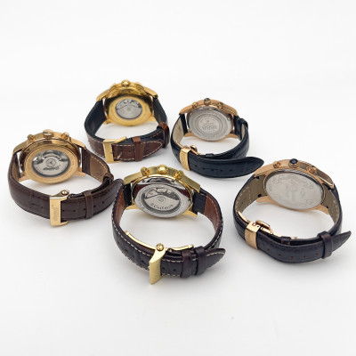 Group of 5 Chronograph Watches