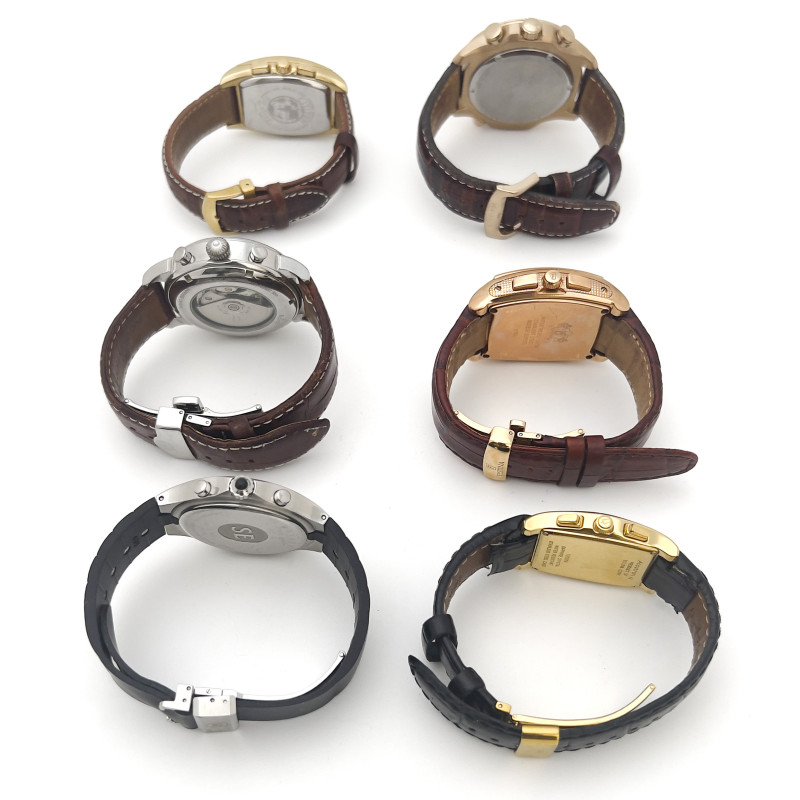 Group of 6 Chronograph Watches