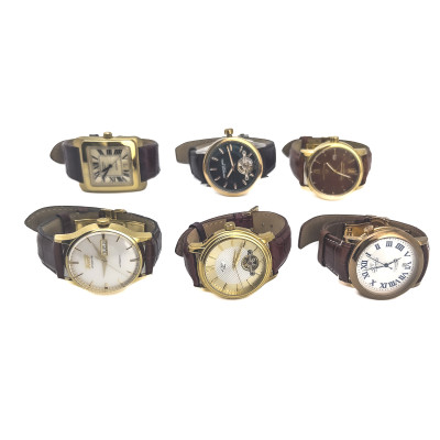 Group of Six Contemporary Automatic Watches