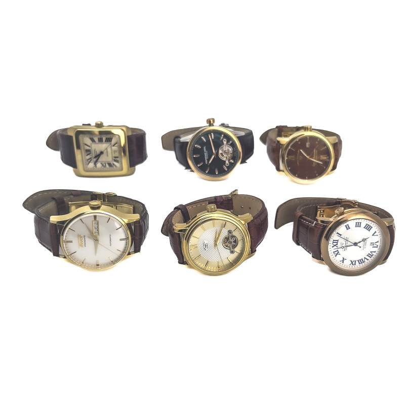 Group of Six Contemporary Automatic Watches