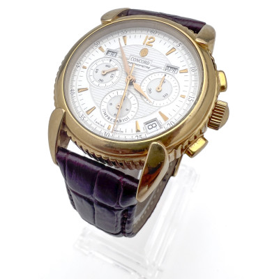 Image for Lot Concord - Gold Impresario Chronograph