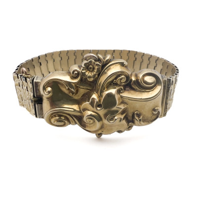 Victorian Baroque Gold Bracelet