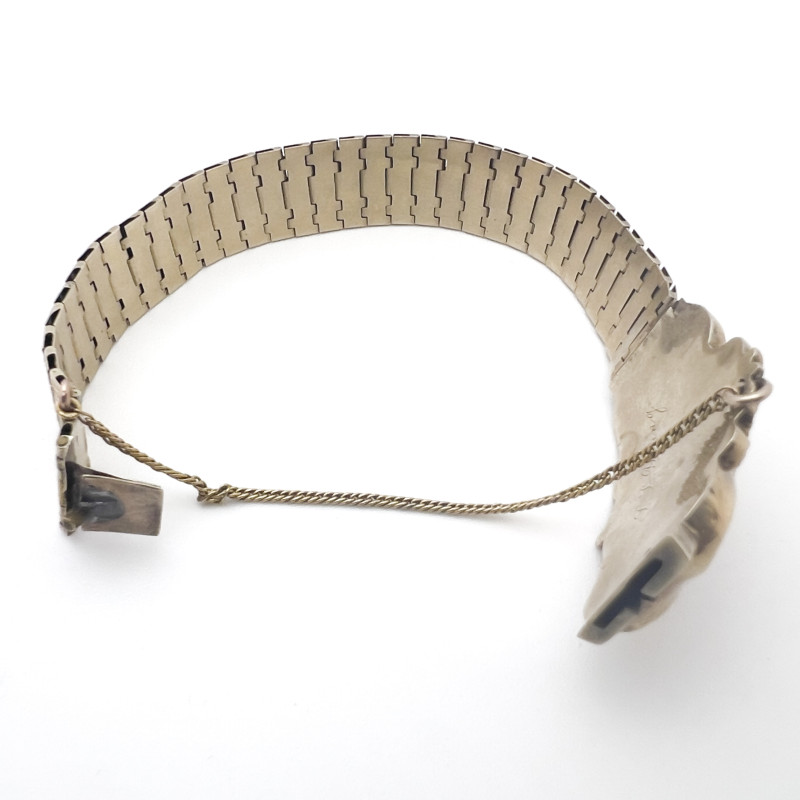 Victorian Baroque Gold Bracelet