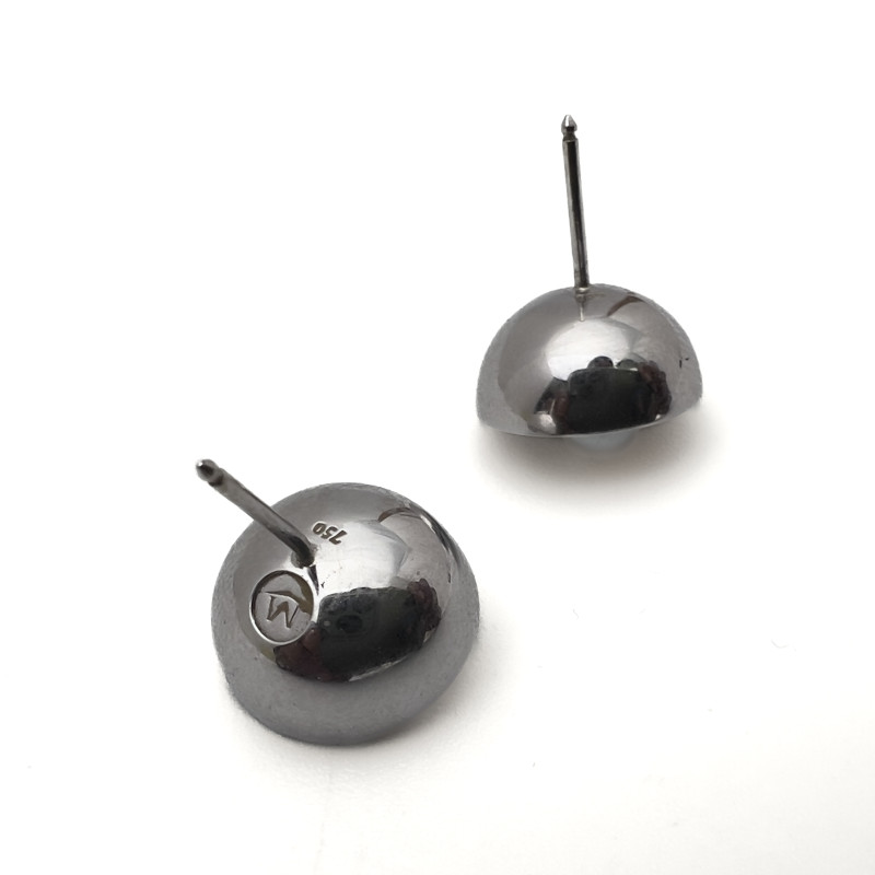 Movado - White Gold Earrings Diamonds Pearls