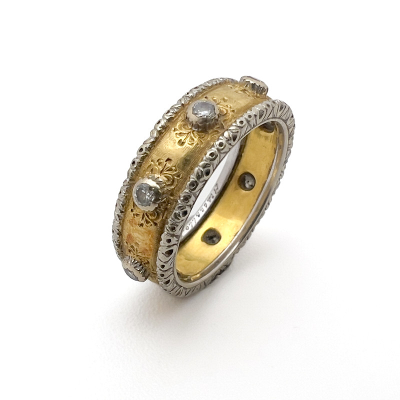 Buccellati - Macri Capri Eternelle Ring, Gold and Diamonds