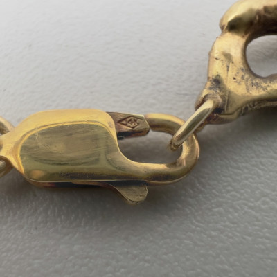 Ornate Gold Link Necklace