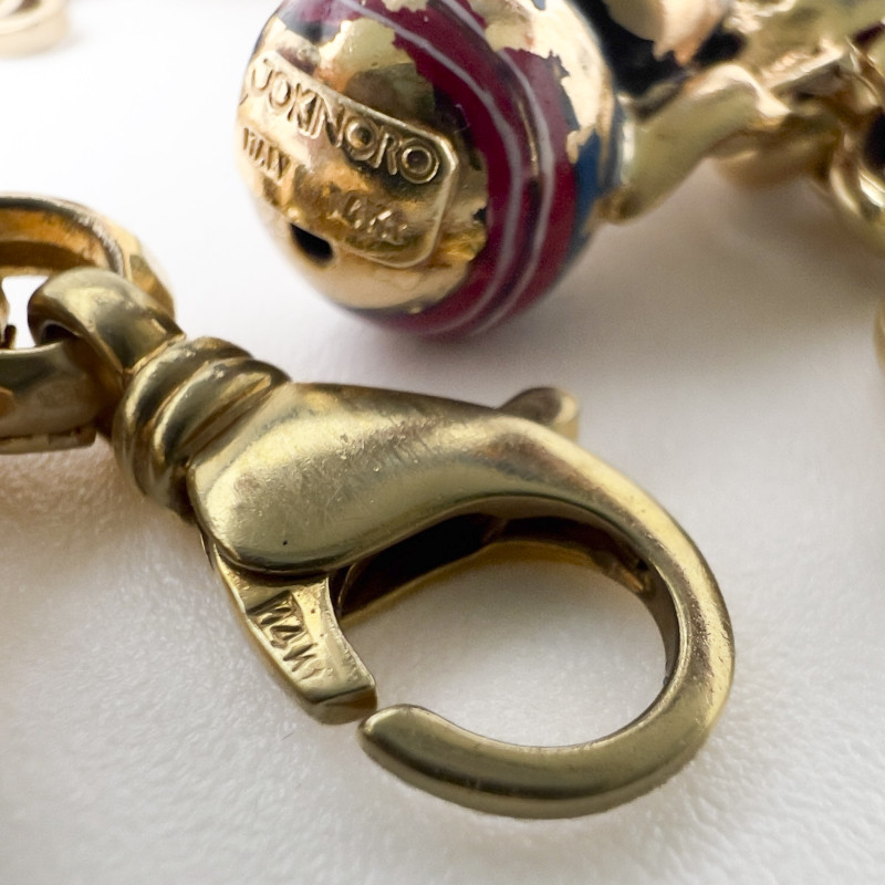 Yellow Gold Charm Bracelet