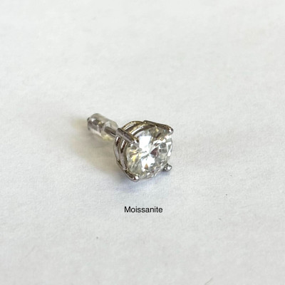 Gold Earring and Pendant Group, Diamond, Tanzanite and More