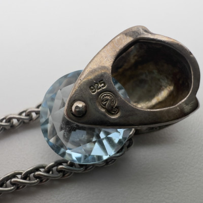 Silver Necklaces, Cross Pendants, and Earrings