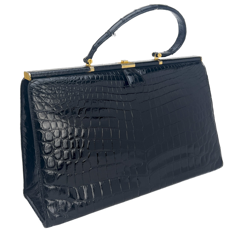 Longchamp Travel Bag and Saks Alligator Bag
