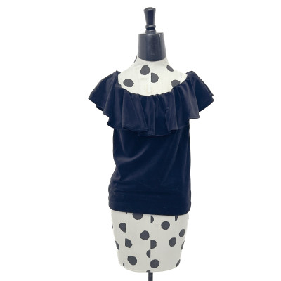 Image for Lot Yves Saint-Laurent - Black Peasant Top