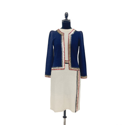 Image for Lot Adolfo - Knit and Sequin Dress