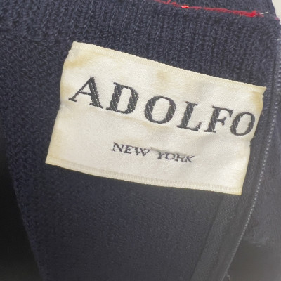 Adolfo - Knit and Sequin Dress