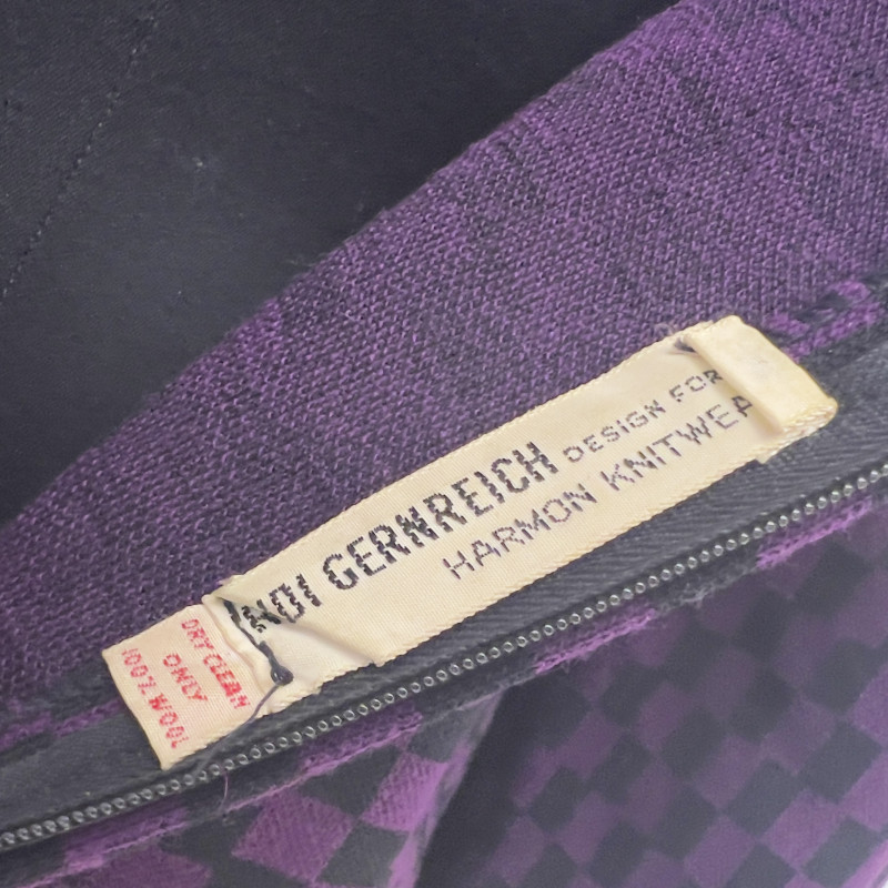 Rudi Gernreich - Kabuki Wool Mini Dress