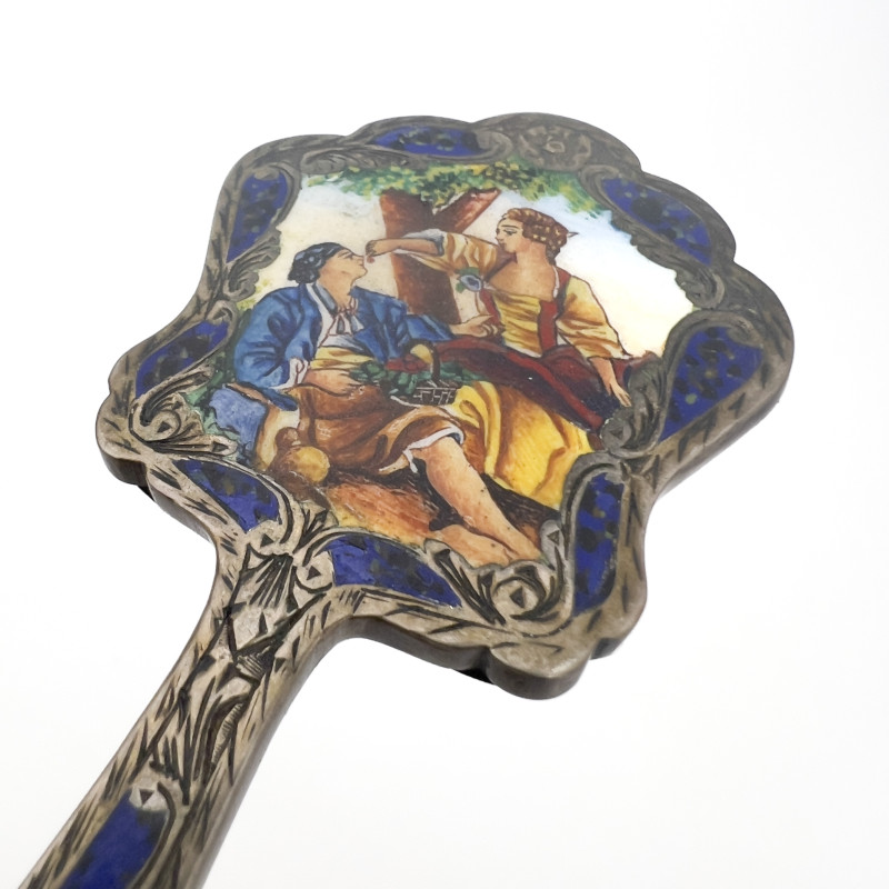 Enamel Silver Compacts and Other Vanity Objects