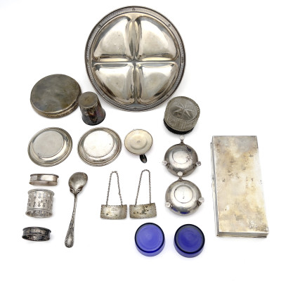 Silver Accessories, Vanity and Table Items