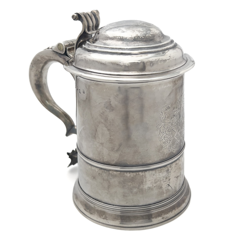 mark of Phillip Elliot - George I Silver Tankard