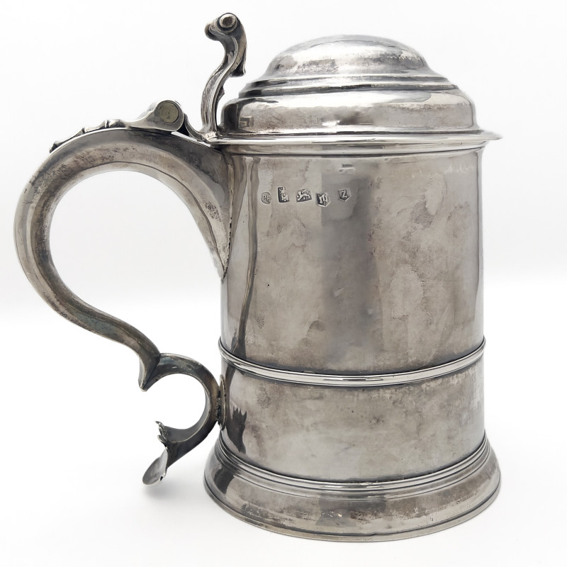 mark of Phillip Elliot - George I Silver Tankard