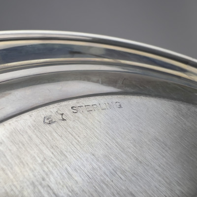 Two Silver Underplates