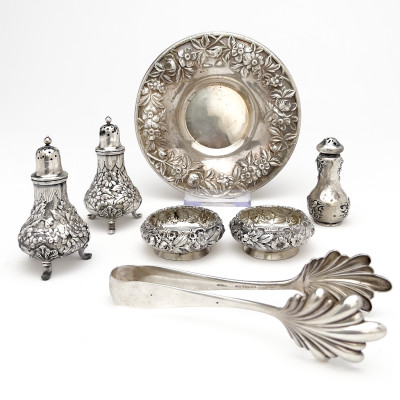 Repoussé Silver Tableware