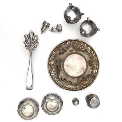 Repoussé Silver Tableware