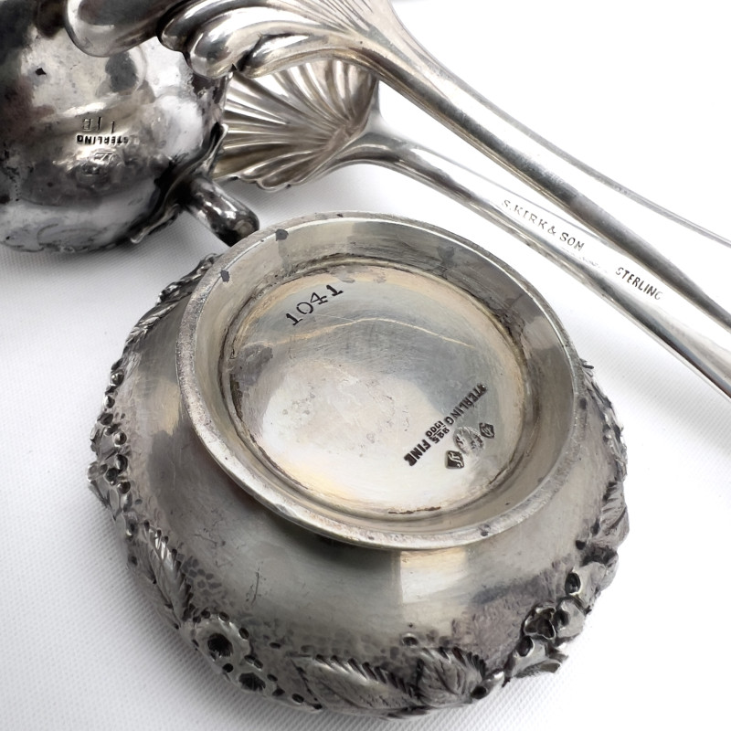 Repoussé Silver Tableware