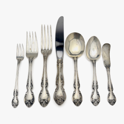 Image for Lot Gorham - Melrose Silver Flatware