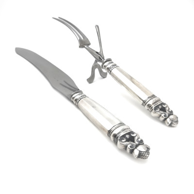 Georg Jensen - Acorn Carving Set