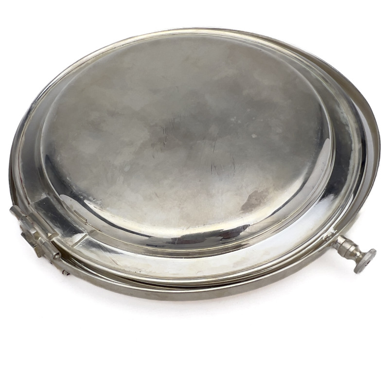 Silverplate Tray Group - Including Asprey Cake Stand and Cristofle Tray