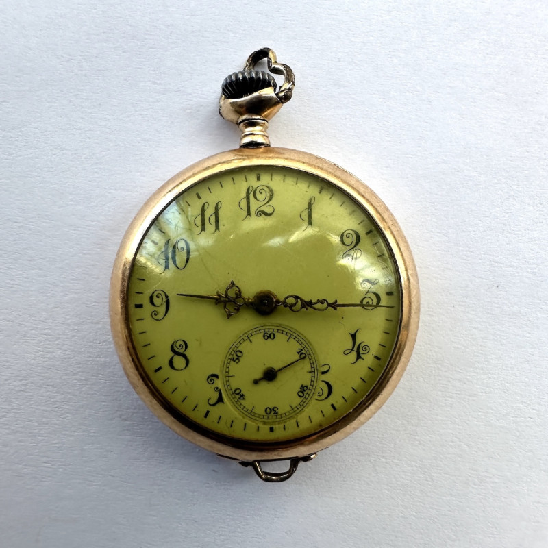 Longines - Gold Edwardian Pendant Necklace Watch