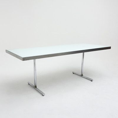 Image for Lot Hans Eichenberger Style Dining Table or Desk