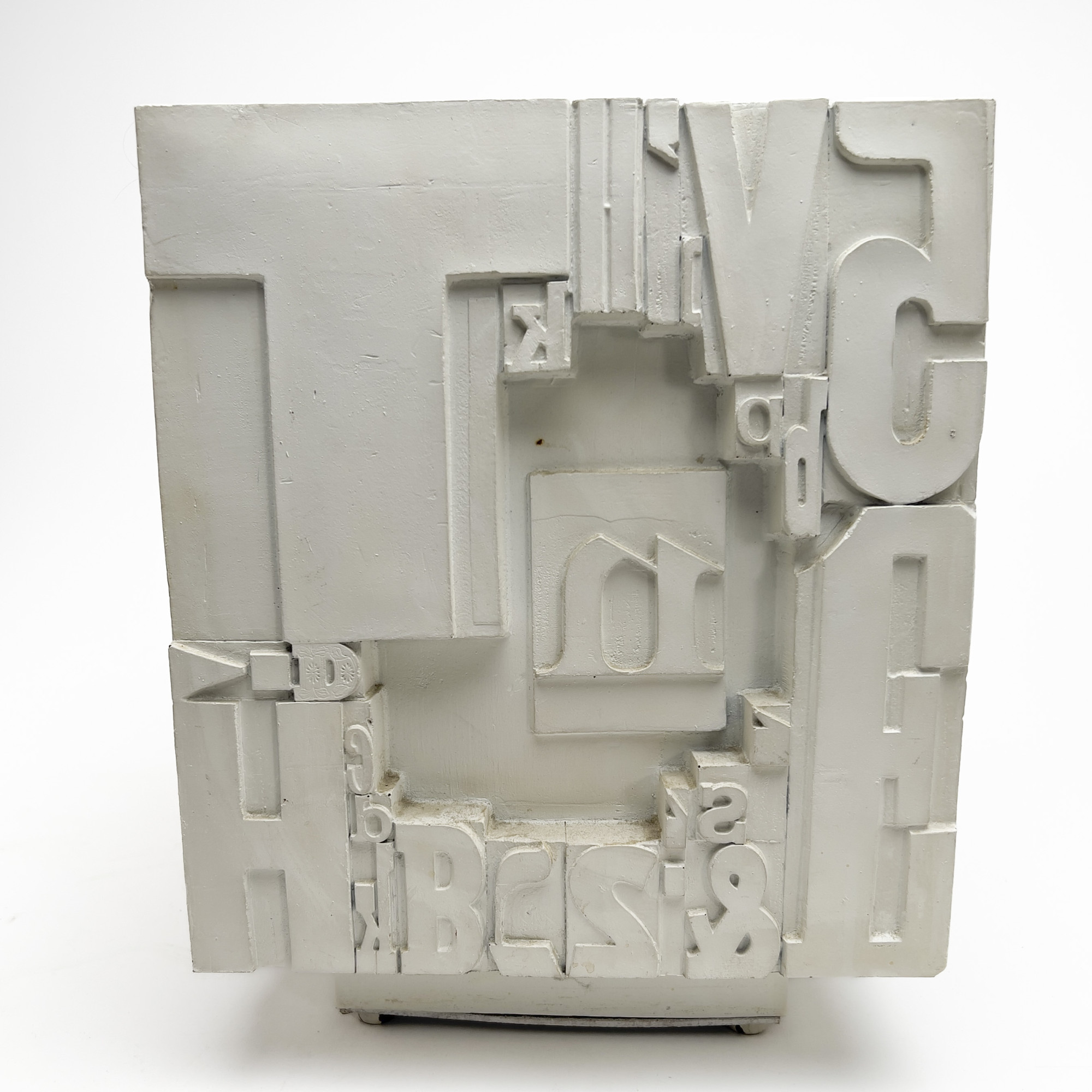 Sheldon Rose (manner of) - Typeset Cube Stool - Capsule Auctions