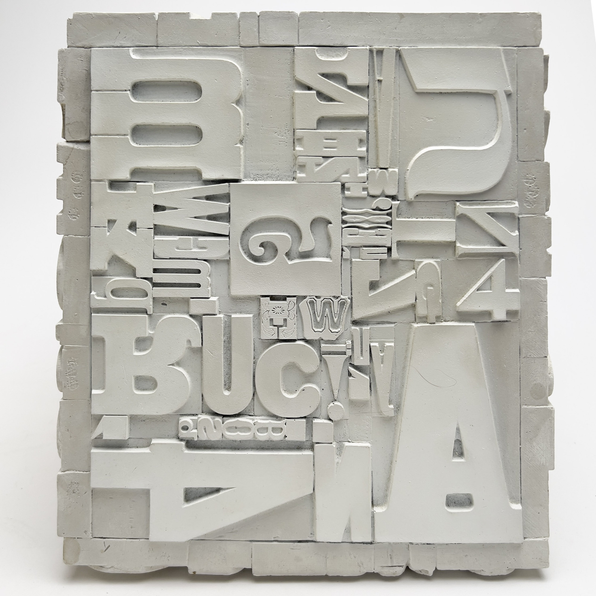 Sheldon Rose (manner of) - Typeset Cube Stool - Capsule Auctions