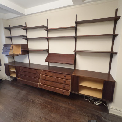 Hansen and Guldborg - 4 Bay Modern Modular Shelving System