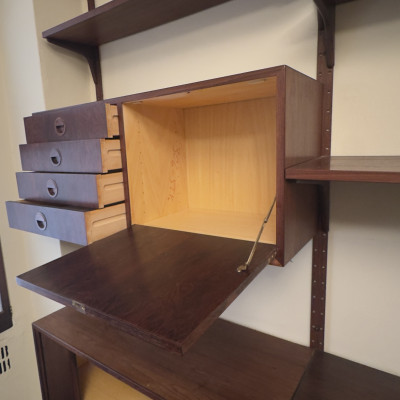 Hansen and Guldborg - 4 Bay Modern Modular Shelving System
