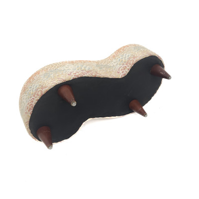 Kagan-Style Kidney-Form Ottoman