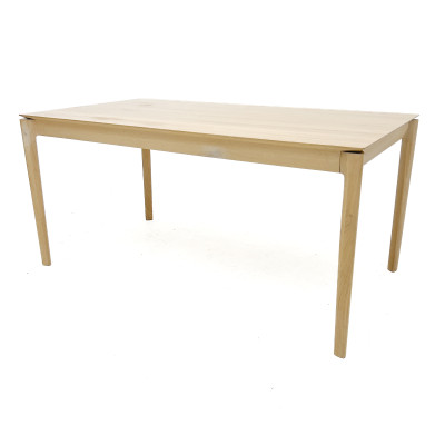 Image for Lot Contemporary Modernist Oak Extendable Dining Table