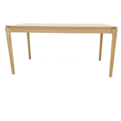 Contemporary Modernist Oak Extendable Dining Table