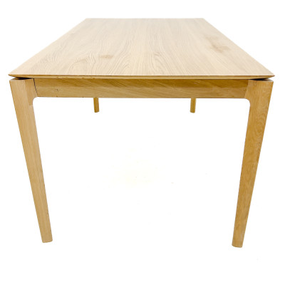 Contemporary Modernist Oak Extendable Dining Table