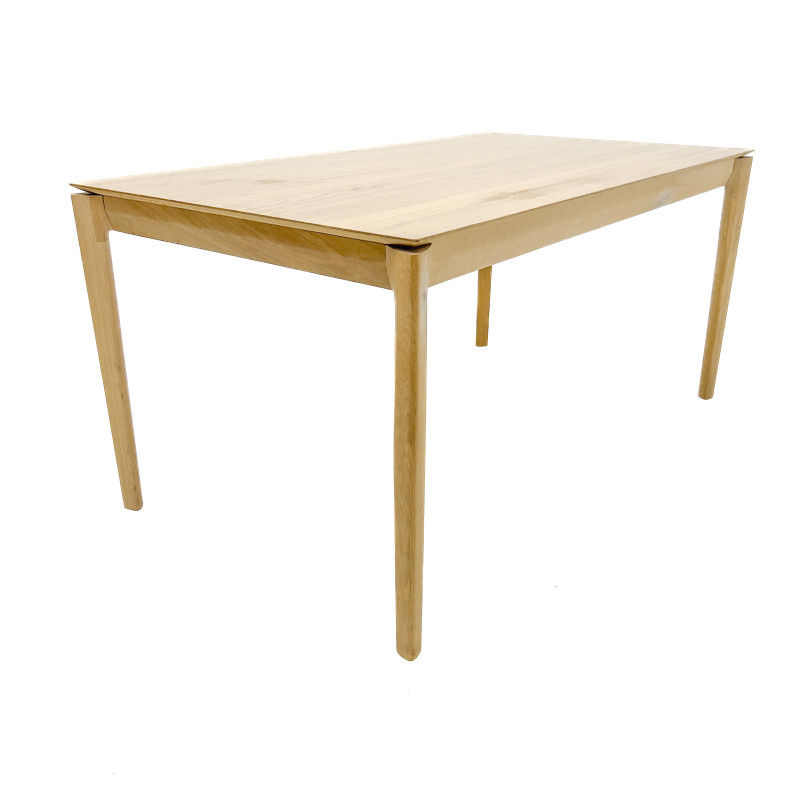 Contemporary Modernist Oak Extendable Dining Table