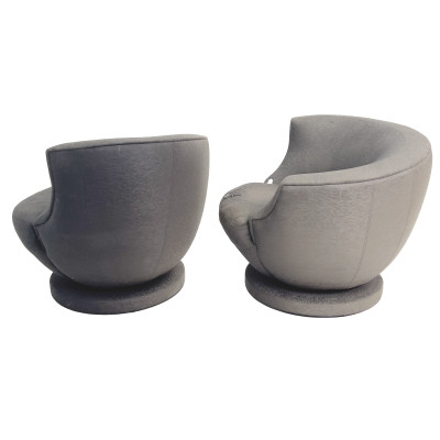 Vladimir Kagan - Pair of Nautilus Lounges for Directional