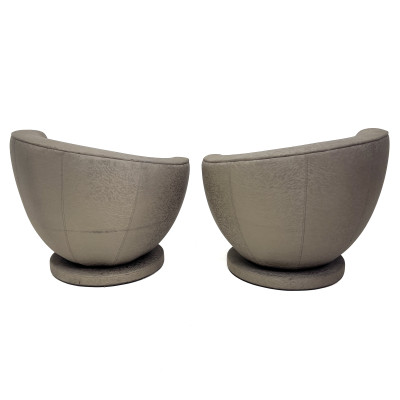 Vladimir Kagan - Pair of Nautilus Lounges for Directional