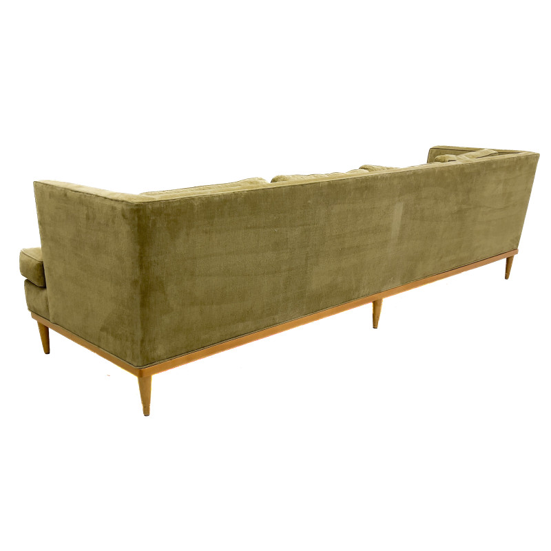 Bruno Mathsson - A Mid-Century Modern Velvet Upholstered Sofa