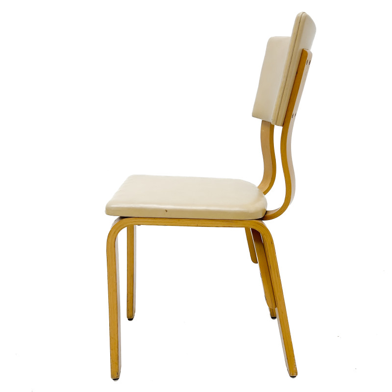 Thonet - A Suite of Four Mid-Century Modern Bentwood Dining Chairs