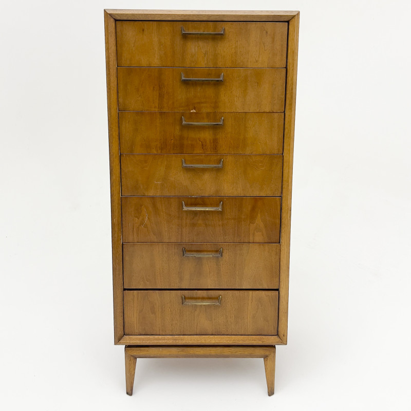 Mid-Century Modern Broyhill Premier Walnut Semanier
